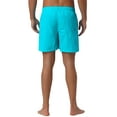 thumbnail image 3 of INSPIRE CHIC Mens Summer Drawstring Elastic Waist Mesh Lining Solid Board Shorts 30 Light Blue, 3 of 6