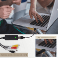 thumbnail image 4 of USB 2.0 Capture Card Video TV DVD VHS Audio Capture Card 3 in 1 Adapter, 4 of 7
