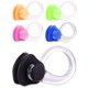 thumbnail image 2 of Pinza para la nariz de natación Gel de sílice resistente al agua Cómodos tapones de látex suave para niños y adultos Multicolor [Color aleatorio] Adepaton ZFFLD310, 2 of 5