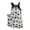 Black, variant on HNMKIU Fashion Girls Summer Sleeveless Dress Cute Print Gown Toddler Casual Wear Ice Silk Pajama Yellow,6-12 Months