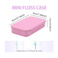 thumbnail image 2 of Estuche para hilo dental LIGHUFEIC 2 unidades portátil rosa, 2 of 7