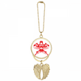 thumbnail image 1 of Kite Chinese Traditional Culture Paper Cutting Car Keychain Angel Wing Pendant, 1 of 4