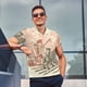thumbnail image 4 of Fotbe Combine harvester working with tractor Camiseta Polo de Golf para Hombre con Estampado – Camisa Deportiva Transpirable con Cuello Abotonado-X-Large, 4 of 6