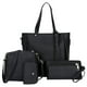 thumbnail image 2 of Conjunto De 4 Piezas Para Mujer, Bolso De Mano, Bolso De Hombro, Billetera Y Tarjetero, Elegante Mochila Multifuncional, Bolsos De Viaje De Gran Capacidad, Bolsos De Hombro Methold  AP006301-03, 2 of 6
