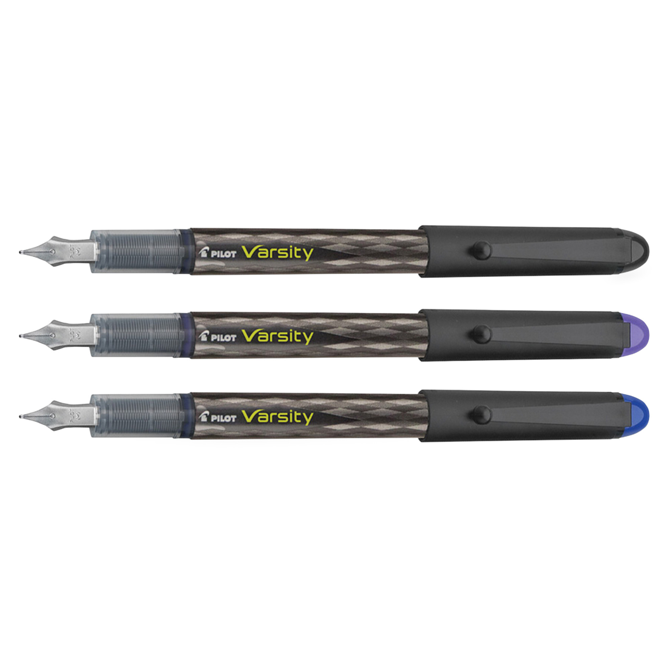 Pilot Varsity Disposable Fountain Pens, Medium, 3 Count photo 2