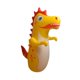 thumbnail image 4 of Saco de boxeo inflable para niños, juguete de dinosaurio 3D, para gimnasio interior, para niños y niñas Amarillo, 4 of 8