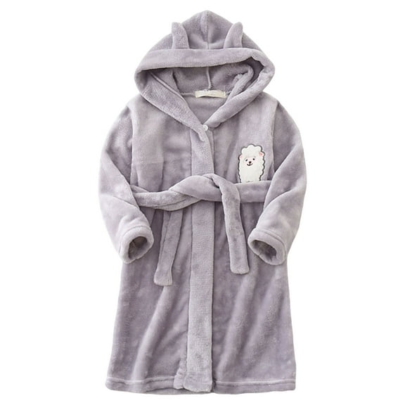 Hessimy Infant Kids Junior Boys Animal Character Cotton Pajamas Set Long Sleeve cute pajamas(Grey,13-14 Years)