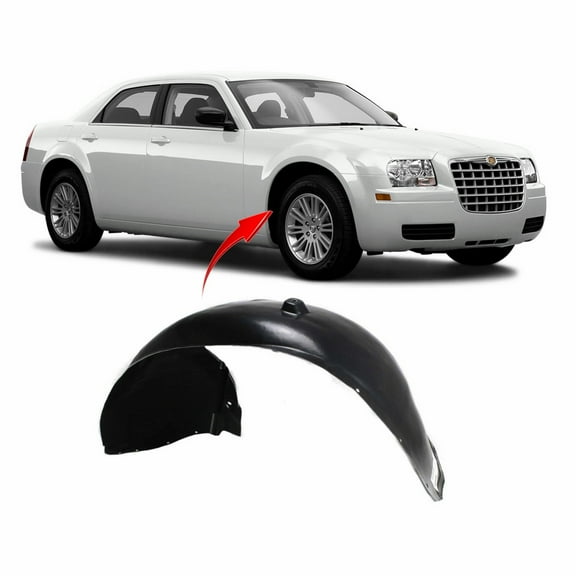 DCP Fender Liner Passenger Side for Chrysler 300 300C 2005-2010 CH1251128 5065502AC