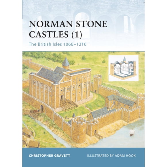 Châteaux de Pierre Norman : v. 1: les Britanniques 1066-1216 (Fortress S.))
