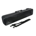 thumbnail image 3 of ZLight Étuis pour Queues de Piscine 1/2 Sac de Club Standard PVC Étui de Rangement Noir Étanche Sac Rigide pour Queues de Snooker Noir Verrouillable 85x12x18cm, 3 of 5