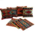 thumbnail image 2 of Southwestern Aztec Pillow Covers- Assorted Colors- 18 X 18 Throw Pillow, 2 of 17