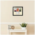 thumbnail image 2 of ArtToFrames Collage Photo Picture Frame with 4 - 3x5" Openings, Framed in Black with Cream and Black Mats (CDM-3926-1675), 2 of 8