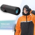 thumbnail image 2 of HD Monocular with BAK4 Prism and FMC Lens Coating for Adults' Outdoor Activities like Birdwatching, Camping and Hunting, Made of ABS, 2 of 9