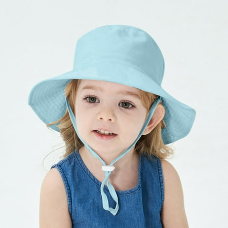 

Sunhillsgrace Baby Hats & Caps Cap Girls Boys Spring Autumn Outdoor Shade Solid Color Sunscreen Hat Fisherman Hat