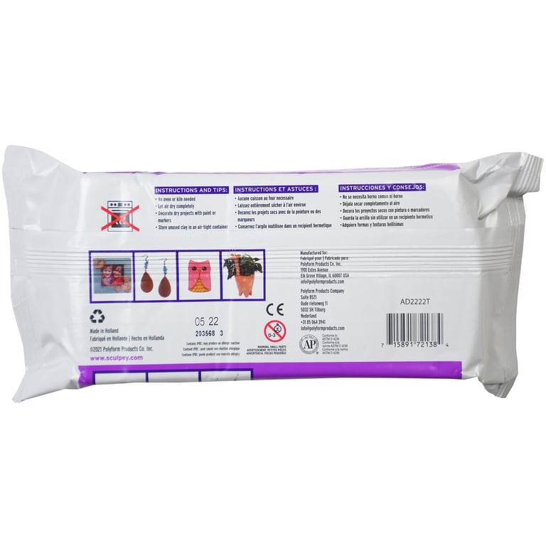 Sculpey Air-Dry Clay, Terra-Cotta, 2.2 lb photo 3