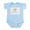 Sky Blue, variant on CafePress - 50% Persian Infant Bodysuit - Baby Light Bodysuit, Size Newborn - 24 Months