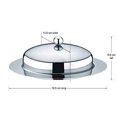 thumbnail image 3 of Cuisinox Stainless Steel Butter Dish with Lid, Oval - 7.5"¬†x 5.25", 3 of 3