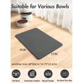 thumbnail image 2 of Pet Feeding Mat-Absorbent Cat & Dog Food Mat-No Stains Easy Clean Dog Mat for Food and Water-Quick Dry Dog Bowl Mat Dog Accessories-Dog Water Matt for, 2 of 4