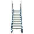 thumbnail image 5 of Techtongda Blue Side-mounted Loft Wall Ladder Stairs Hidden Attic Telescopic Folding Ladder, 5 of 15