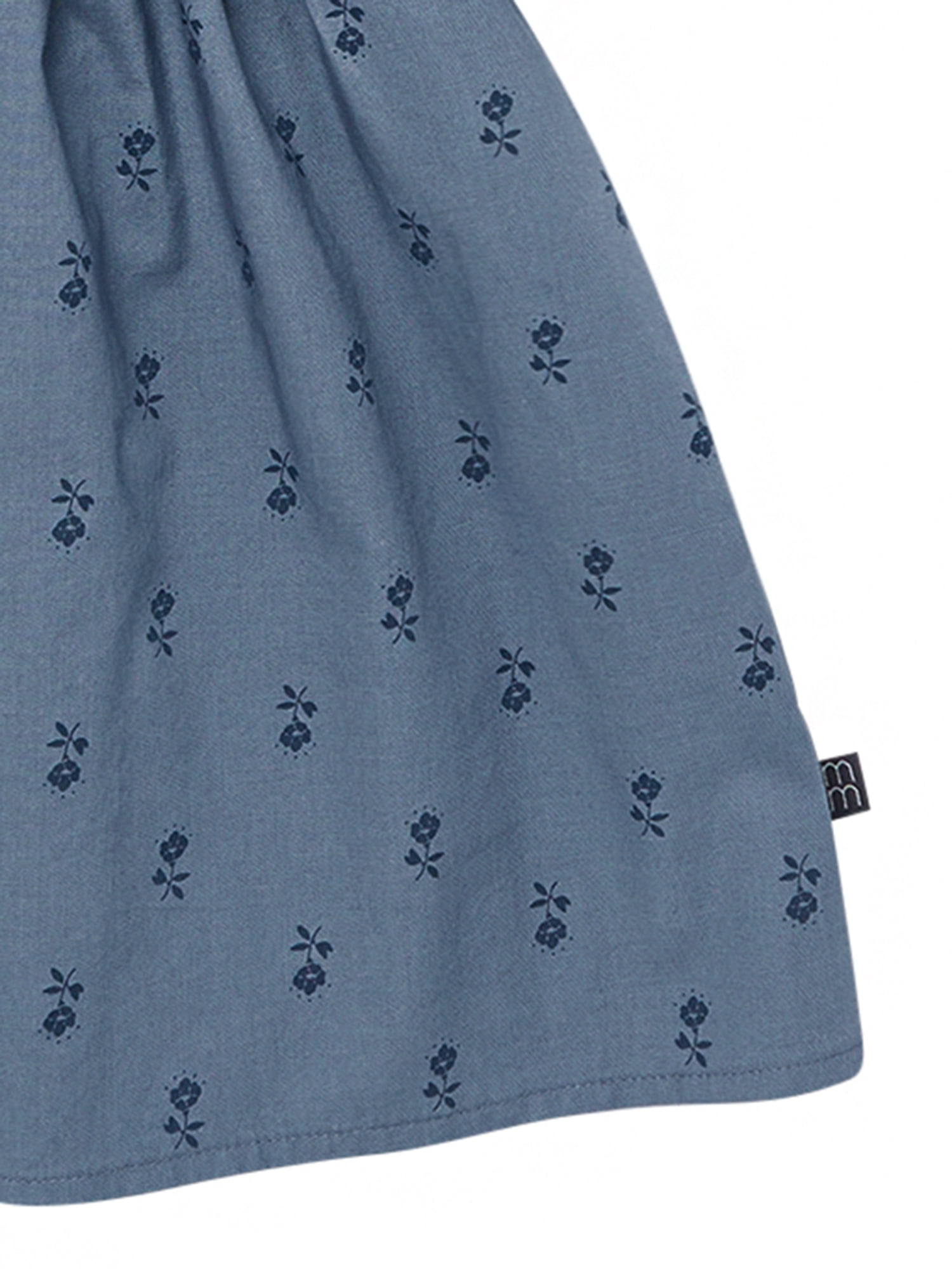 Modern Moments by Gerber Toddler Girl Yoked Bow Dress, Sizes 12M-5T