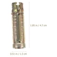 thumbnail image 3 of MasteelfCA 10pcs Concrete Anchor Replacement Steel Concrete Knurled Anchor Drop-in Anchor, 3 of 7