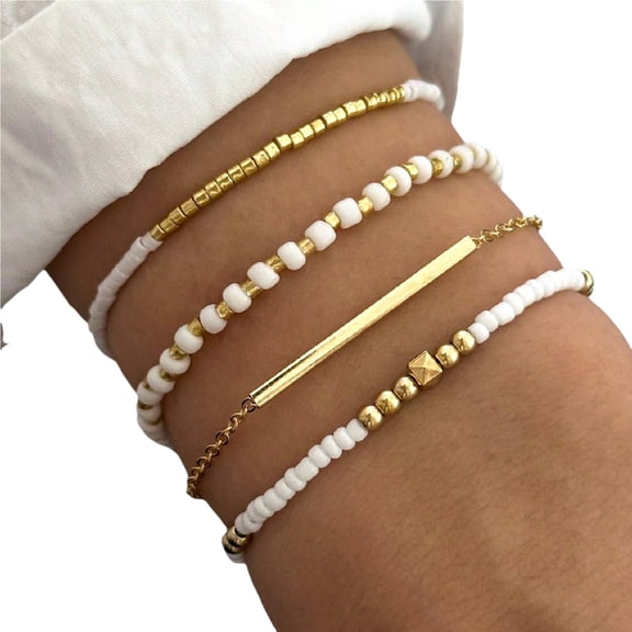 4PCS Unique Charm Bead Handmade Fashion Accessory Bead Texture for Enhancing Your Look on Any Occasion