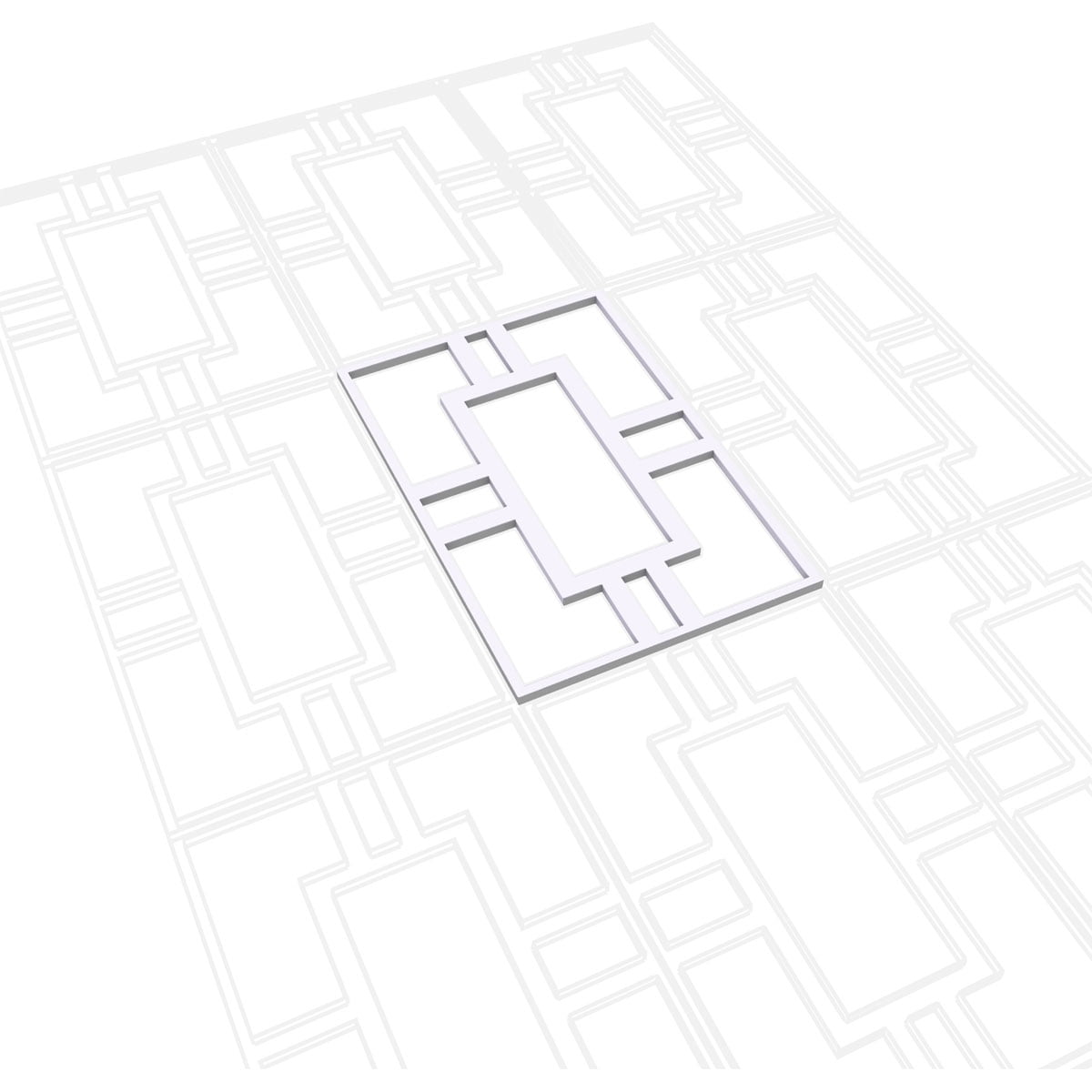 Medium Hastings Decorative Fretwork Wall Panels in Architectural Grade PVC