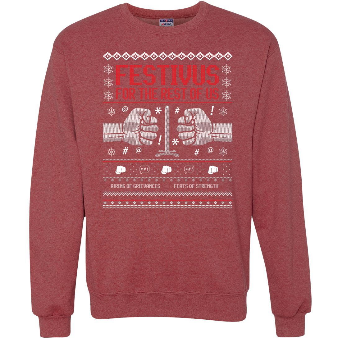 Festivus For The Rest Of Us | Unisex Ugly Christmas Sweater - Walmart.com