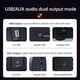 thumbnail image 3 of 2PCS Bluetooth 5.0 Transmitter Receiver 4IN1 Wireless Audio 3.5mm USB Aux Adapter, 3 of 4