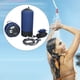 thumbnail image 4 of Bolsa de ducha para acampar, bolsa de ducha portátil para campamento a presión al aire libre, bolsa de agua con bomba de pie, durabilidad probada en el tiempo, 4 of 8