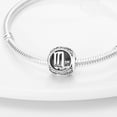 thumbnail image 2 of Jeffery Charm for Women Bracelet Necklace 12 Zodiac Signs Pendant Bead,White Crystals,Scorpio, 2 of 6
