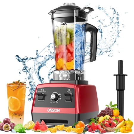 ONSON Smoothie Blender, 1800W High-Speed Countertop Blender, 70 Oz BPA-Free Jar for Shakes, Smoothies, Frozen Drinks & Ice Crushing