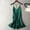 Green, variant on Women's Breathable Backless Nightdress Satin Lingerie Dress for Romantic Nightgown Anniversary and Holiday Celebration Gear Green L