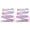 Pink, variant on YIFAEUX 2Pcs Gymnastics Ribbons with Wand Strong Sparkling Soft Smooth Long Ribbon Training 2/4m Artistic Dancing Twirling Stick Streamers Children Toy