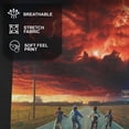 thumbnail image 4 of Netflix Men's Stranger Things Demogorgon Cloud Poster Graphic T-Shirt, 4 of 10