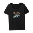 thumbnail image 4 of Camiseta para mujer, ropa de disfraz, camiseta básica para deportes, viajes, senderismo M, 4 of 7