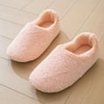 thumbnail image 6 of Slippers for Women,Lined Closed Back Slippers Cozy Indoor Outdoor Shoes With Memory Foam Comfort Cushion For Warmth And Relaxation,Womens Slippers,Pink,9-10, 6 of 7