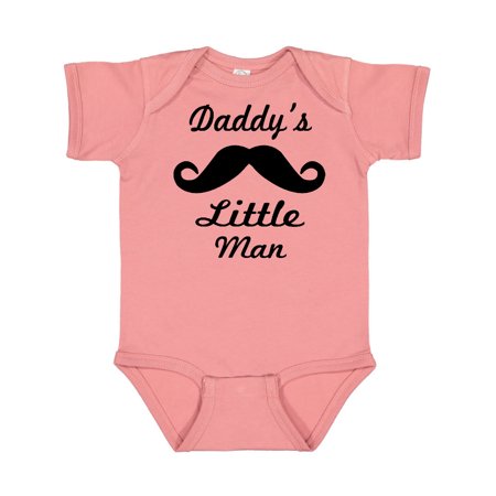 

Inktastic Daddy s Little Man Gift Baby Boy Bodysuit