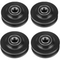thumbnail image 1 of 4 piezas de ruedas deslizantes para puertas, armarios, herrajes para armarios, ventanas, poleas deslizantes, 1 of 5