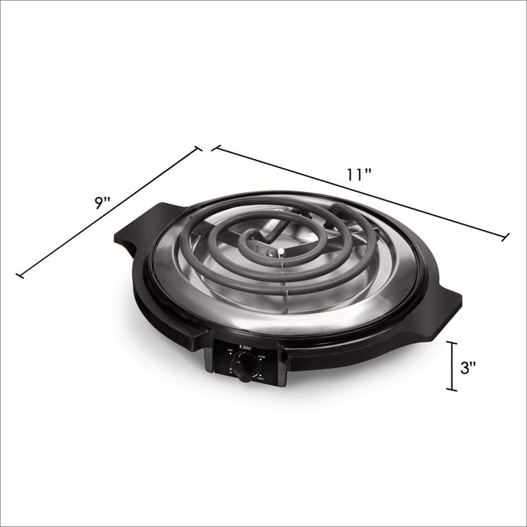 Elite Cuisine Single Flat Burner Hot Plate, Specialty Appliances, Furniture & Appliances