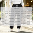 thumbnail image 2 of Tsivenald Womens Cargo Jogger Sweatpants High Waisted Drawstring Pants with Pockets Elastic Waist Casual Lounge Athletic Sweat Pants, 2 of 6