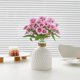 thumbnail image 1 of Flores artificiales de pensamiento de seda para decoración floral, ideales para bodas, hoteles, centros de mesa y el hogar., 1 of 5