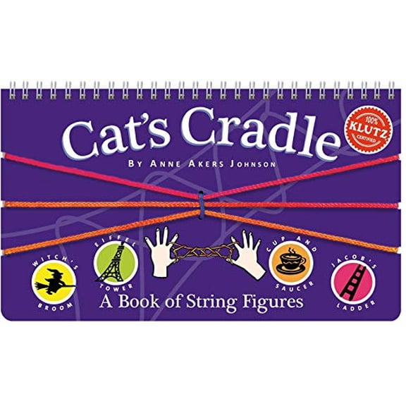 Pre-Owned Cat's Cradle (Klutz): A Book of String Figures Paperback