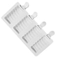 thumbnail image 4 of Ice Cream Mold Silicone 4 Slots Ice Non-stick Ice Cream Mold Cube Tray Heat-resistant Non-stick DIY Making Mould Bakeware, 4 of 8