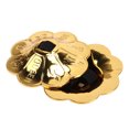 thumbnail image 2 of Dioche Brass Finger Cymbal Finger Symbols Instrument Finger Cymbals Durable Easily Hold Comfortable Wear Great Sound Dance, 2 of 4