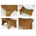 thumbnail image 4 of Ergonomic Wooden Toilet Stool: Non-Slip, Space-Saving Design for Comfort!, 4 of 8