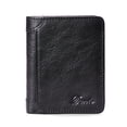 thumbnail image 1 of Flmtop Anti-theft Small Wallet Comfy Hand Feeling Credit Card Function RFID Blocking Wallet for Daily Use, 1 of 10