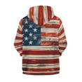thumbnail image 6 of DISNIMO American Flag Hoodie Kids Zip Hoodies for Boys 6-7 Full Zip Hoodie Kids Sweatshirts Zip Up Hoodie Sweatshirt for Boys Hooded Jacket Childrens Hoodie Jackets 4Th of July Hoodies Girls, 6 of 7