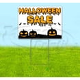 thumbnail image 1 of Halloween Sale V4 (18" x 24") Yard Sign, Includes Metal Step Stake, 1 of 6