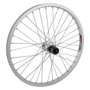 WEI-ZAC19 Front Wheel - 700x35, 36H, Black/Silver, Quick Release Alloy Hub